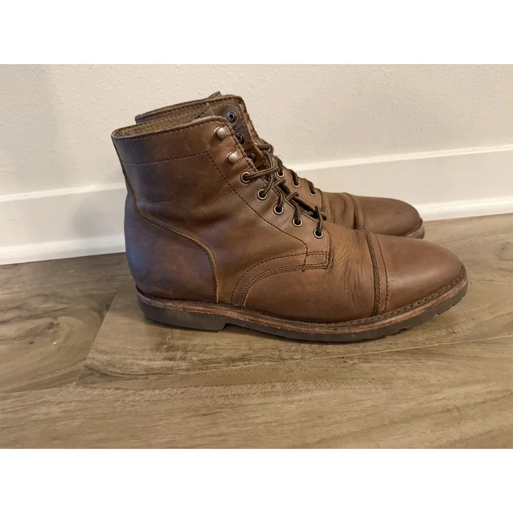 Thursday Boot Co. Brown Vibram Sole Captain Boot Size 10